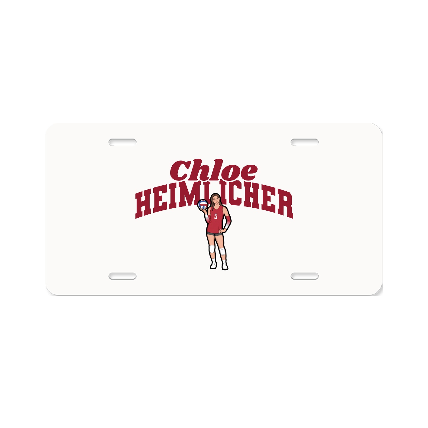 License Plate — Signature Arch in Classic