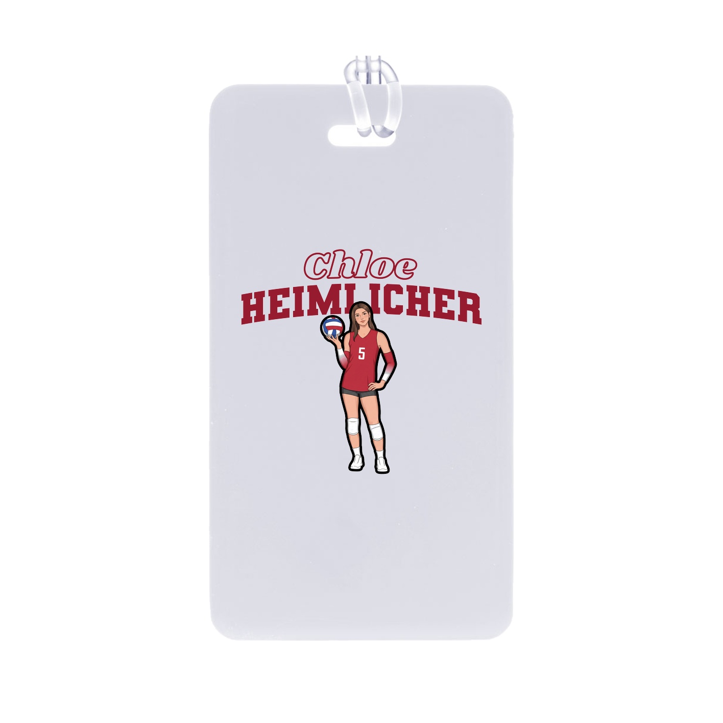 Bag Tag — Name Arch in Classic