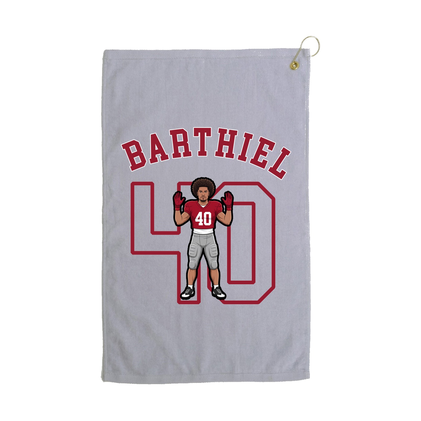 Golf Towel — Shirsey Arch in Grey