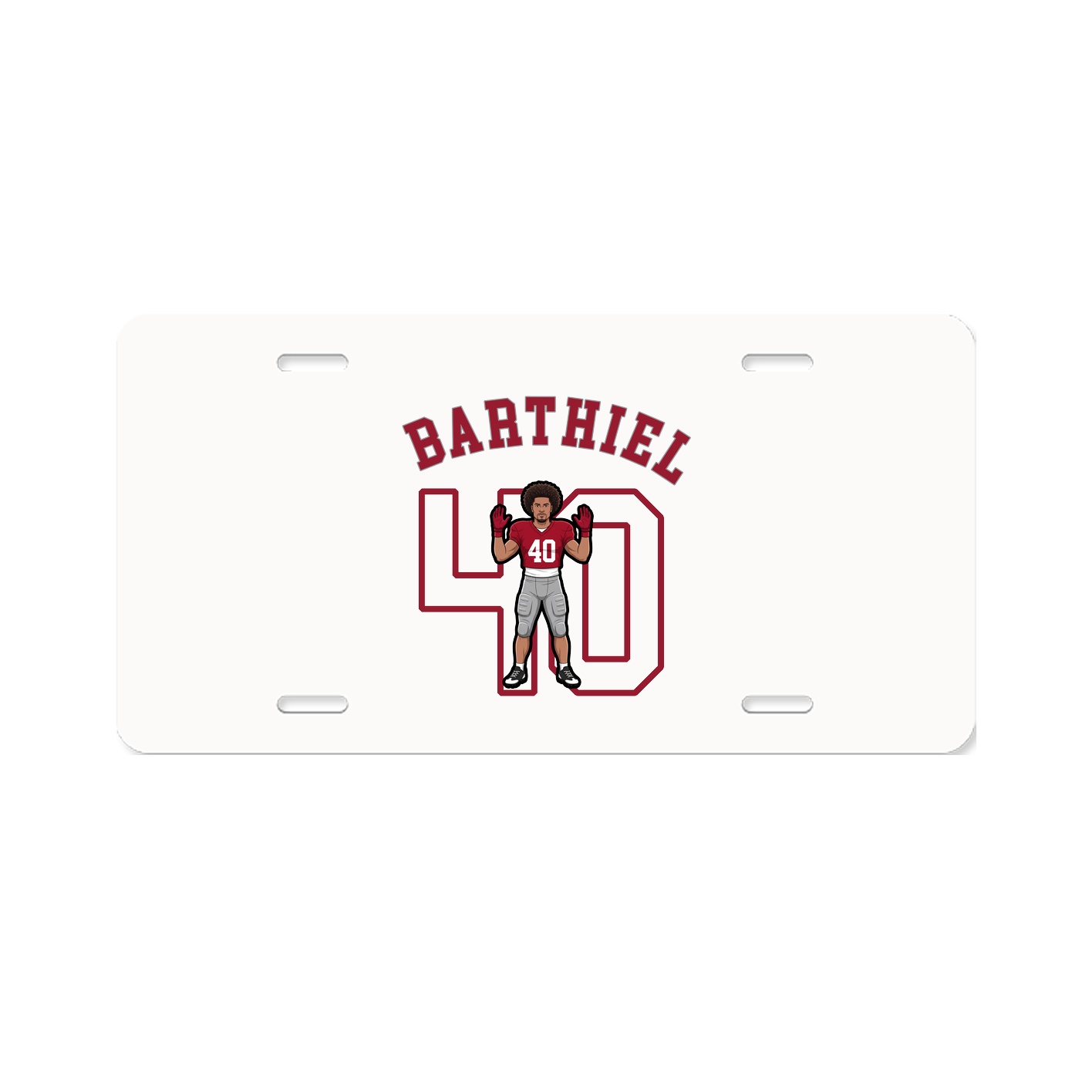 License Plate — Shirsey Arch in Classic
