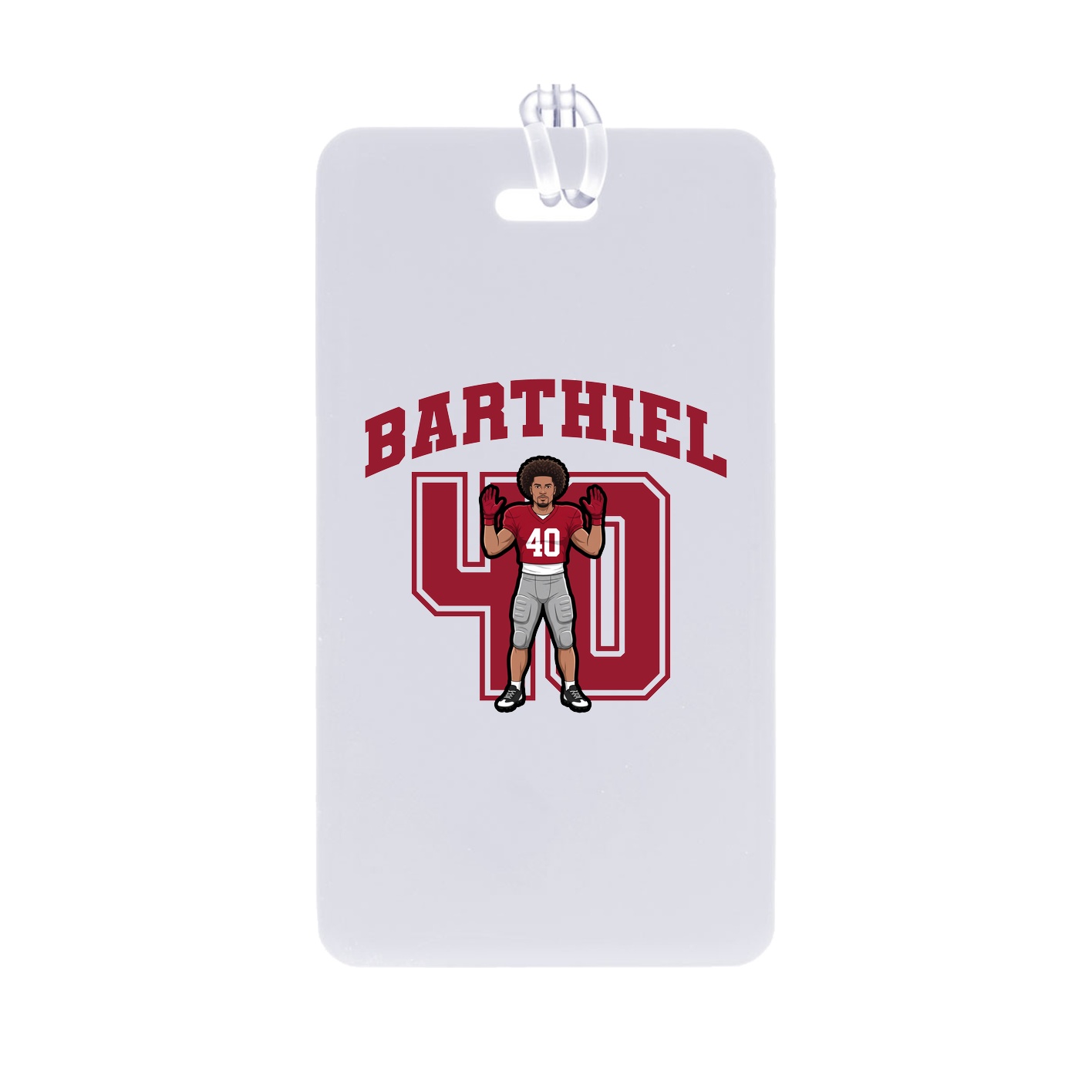 Bag Tag — Number in Classic