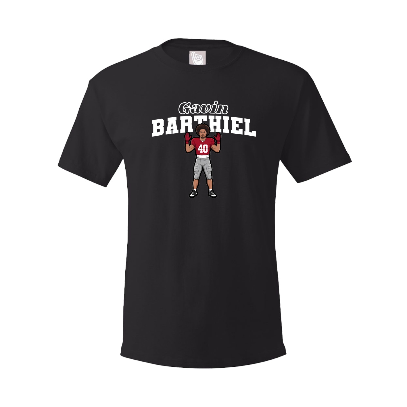 Tee — Name Arch in Black