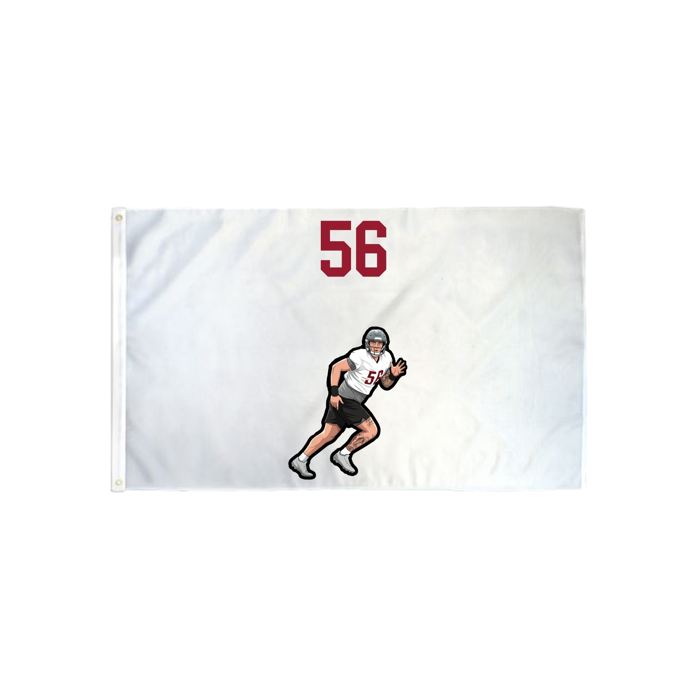 3x5 Flag — Number Top in Classic