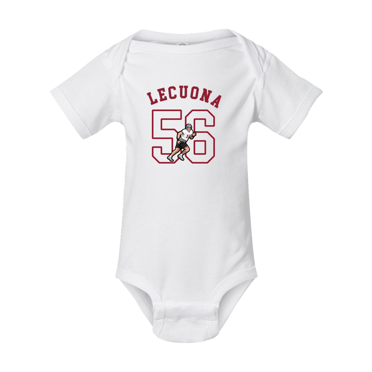 Baby Onesie — Shirsey Arch in White