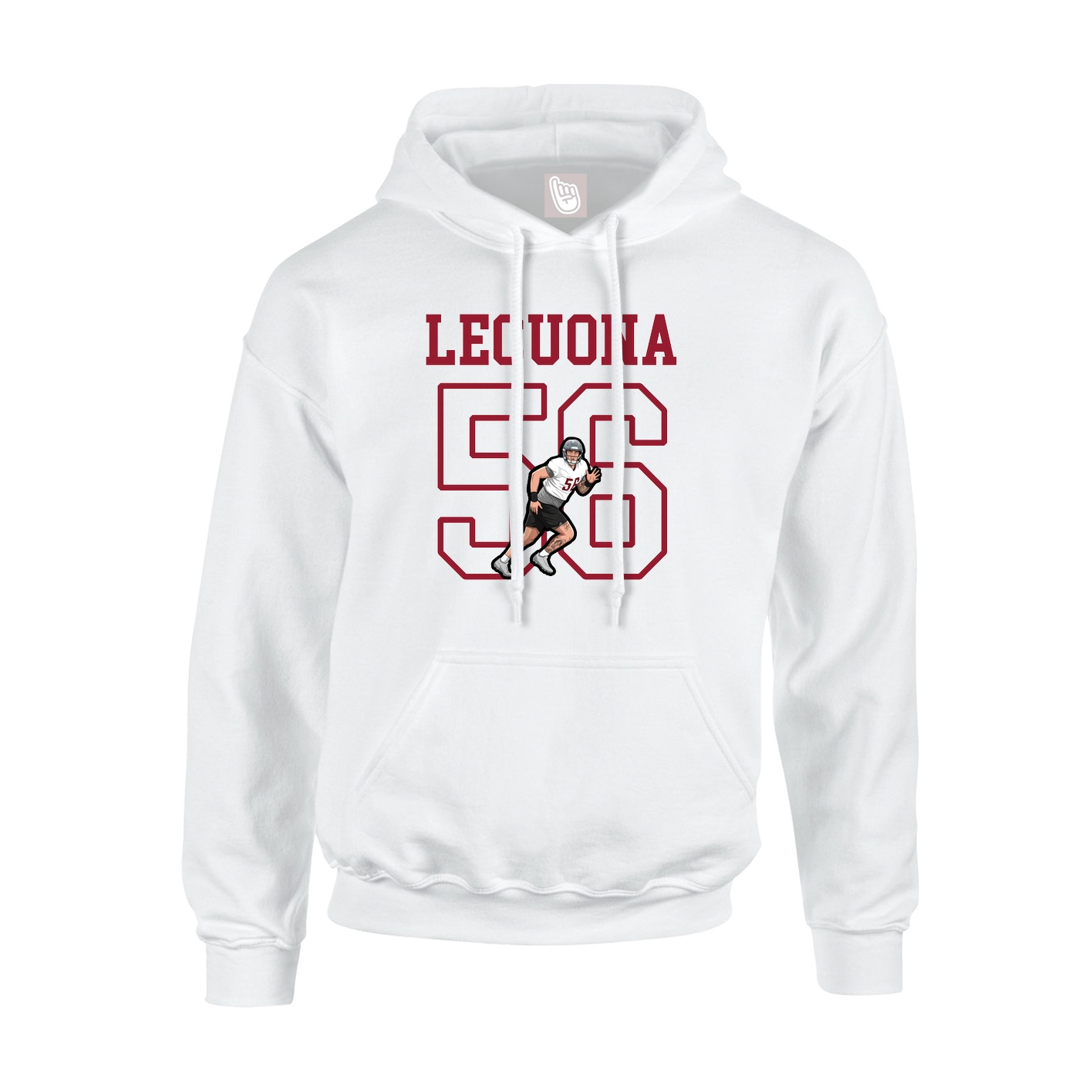 Youth Hoodie — Shirsey in White