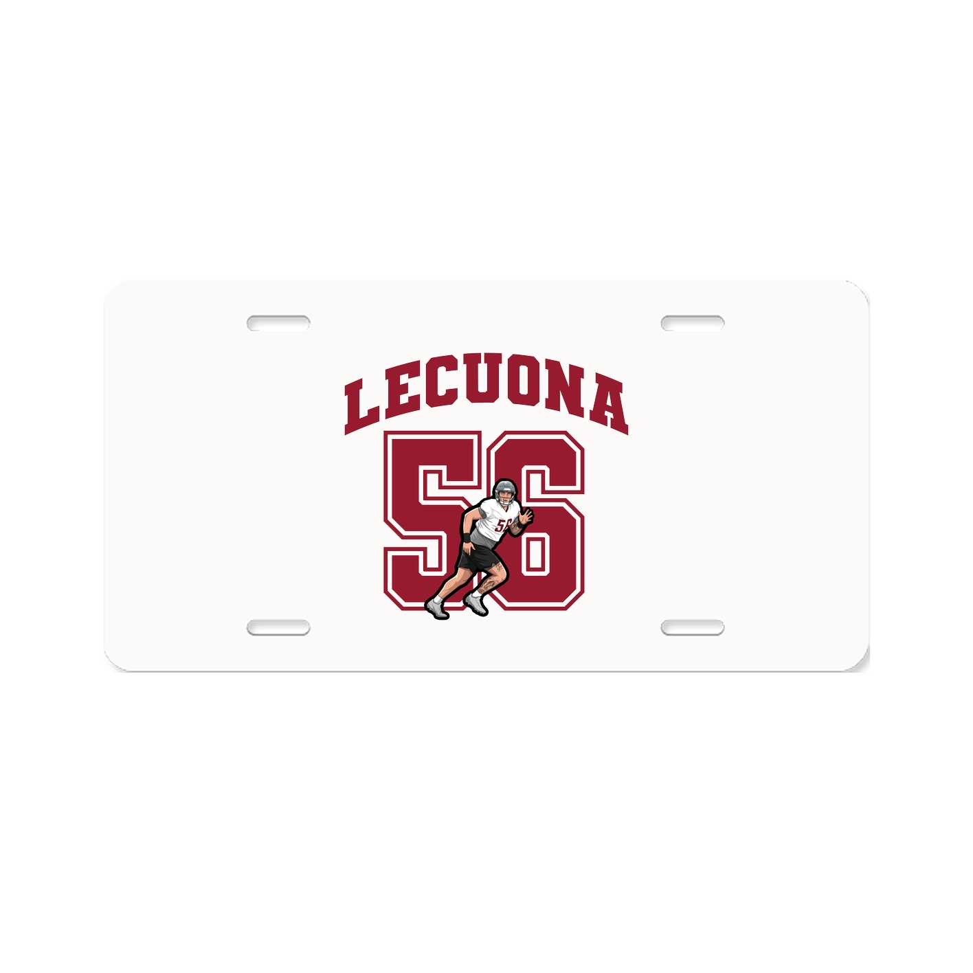 License Plate — Number in Classic