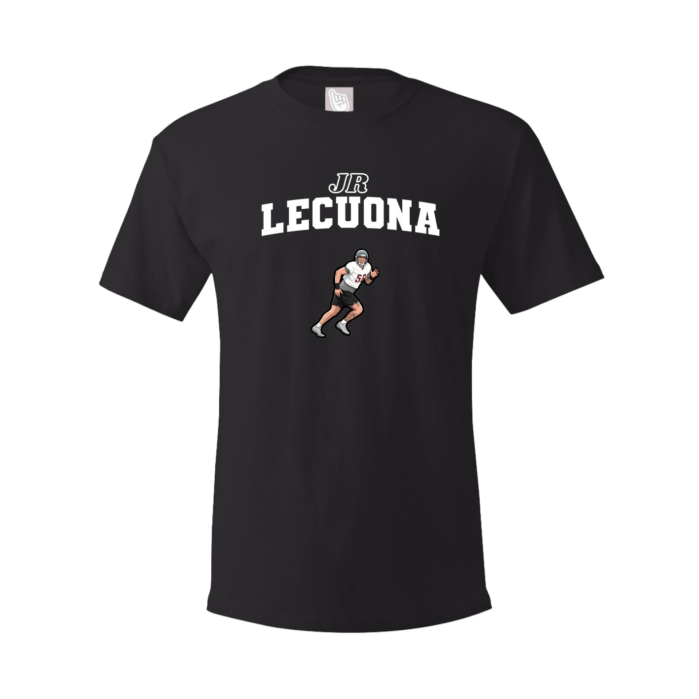 Youth Tee — Name Arch in Black