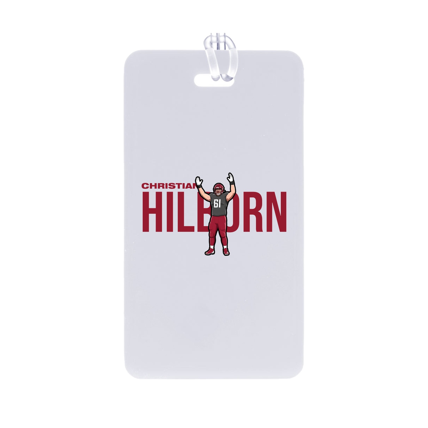 Bag Tag — Player Name in Classic