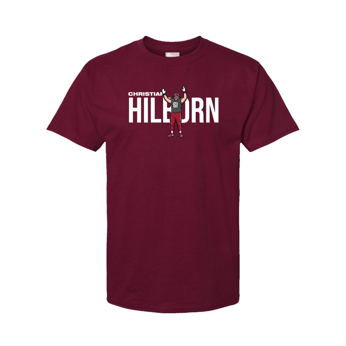 Tee — Player Name in Cardinal