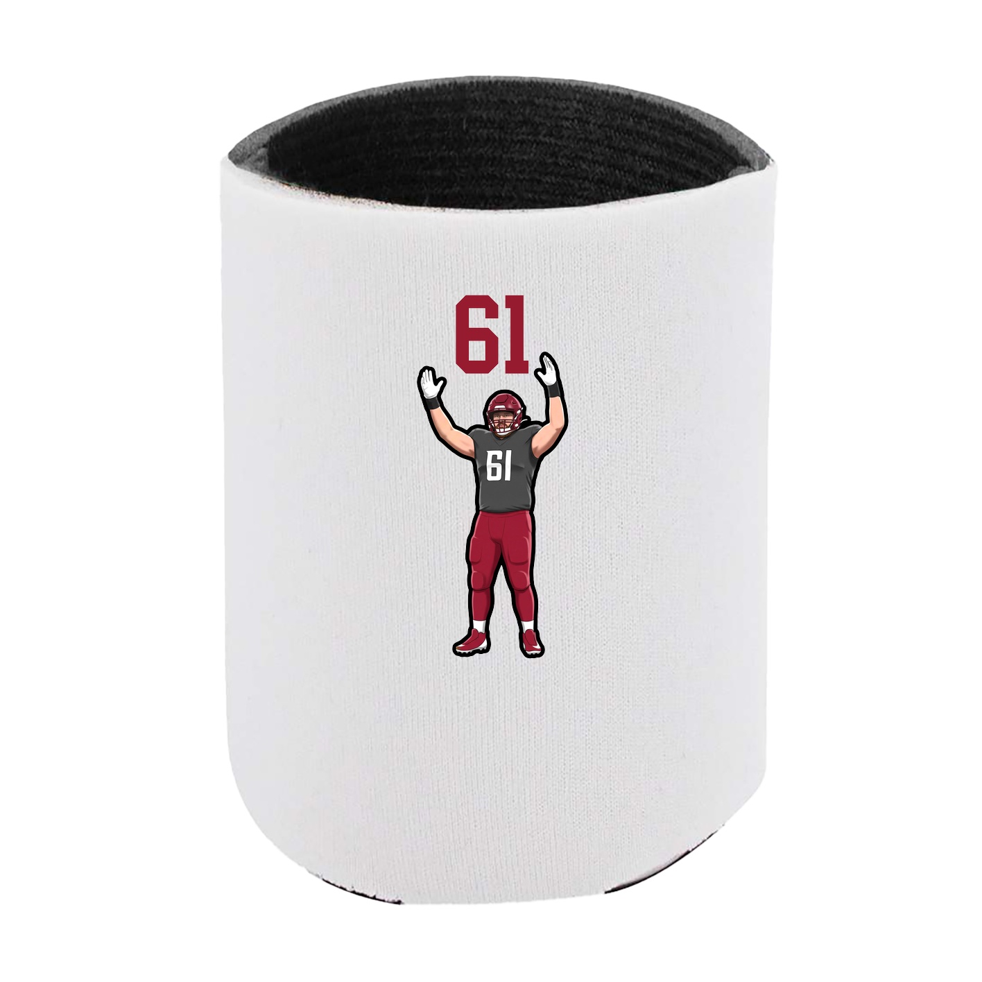 Can Holder — Number Top in White