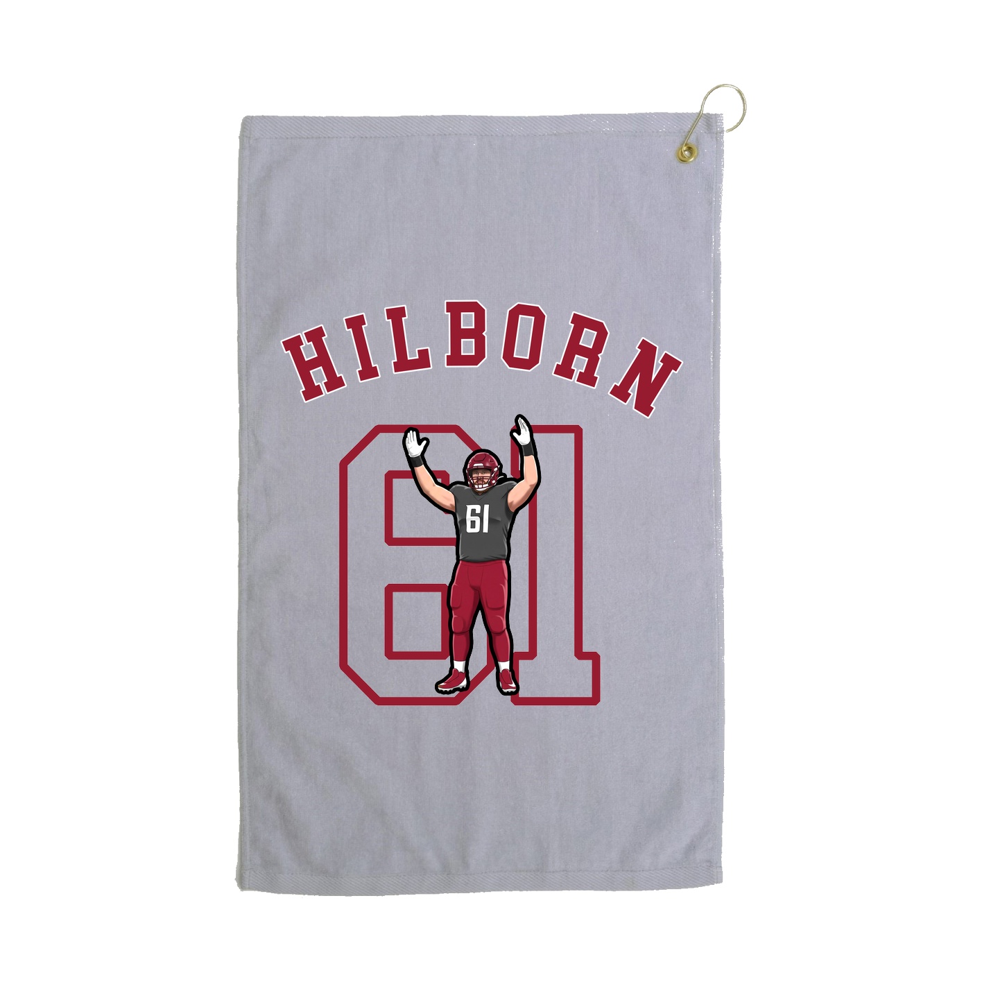 Golf Towel — Shirsey Arch in Grey