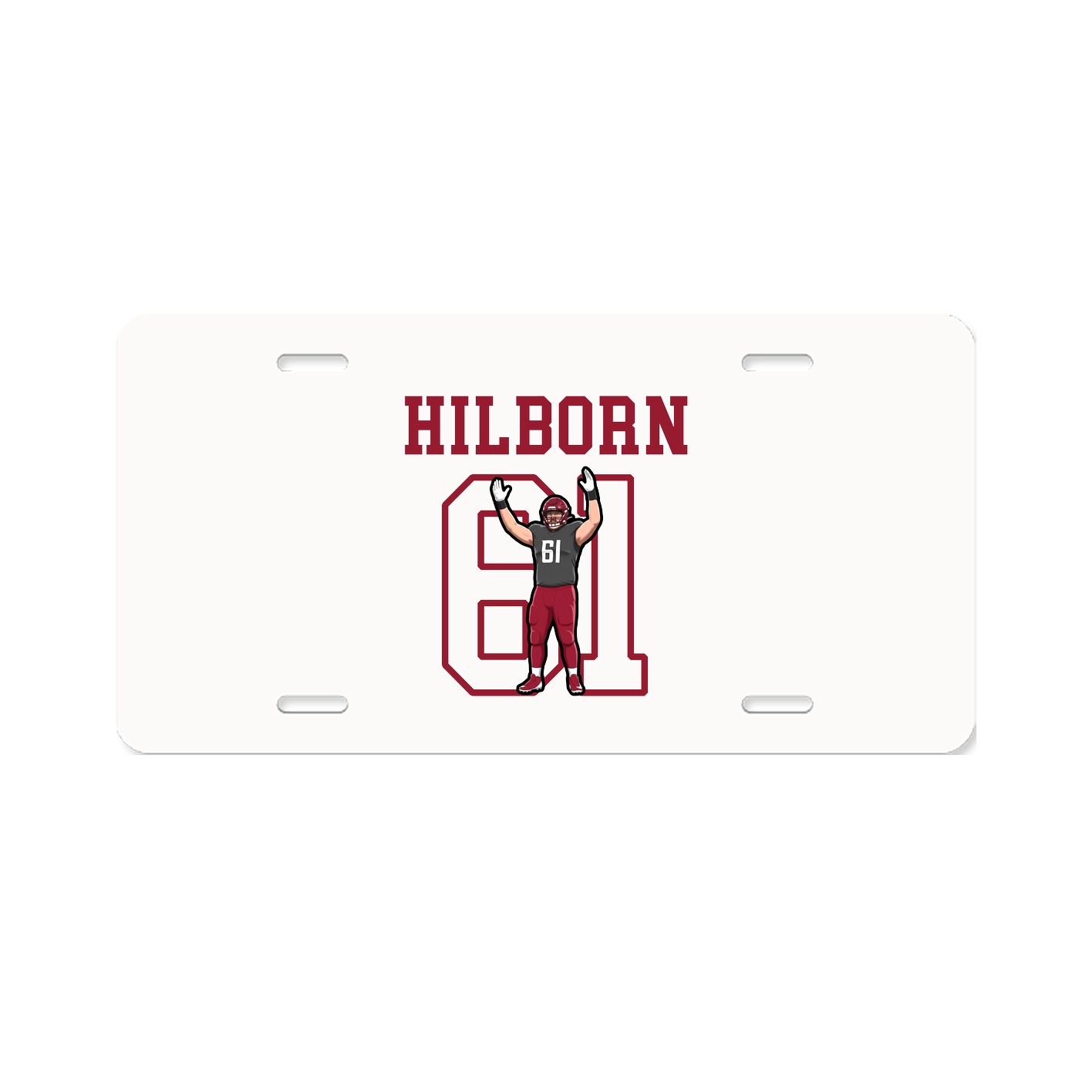 License Plate — Shirsey in Classic