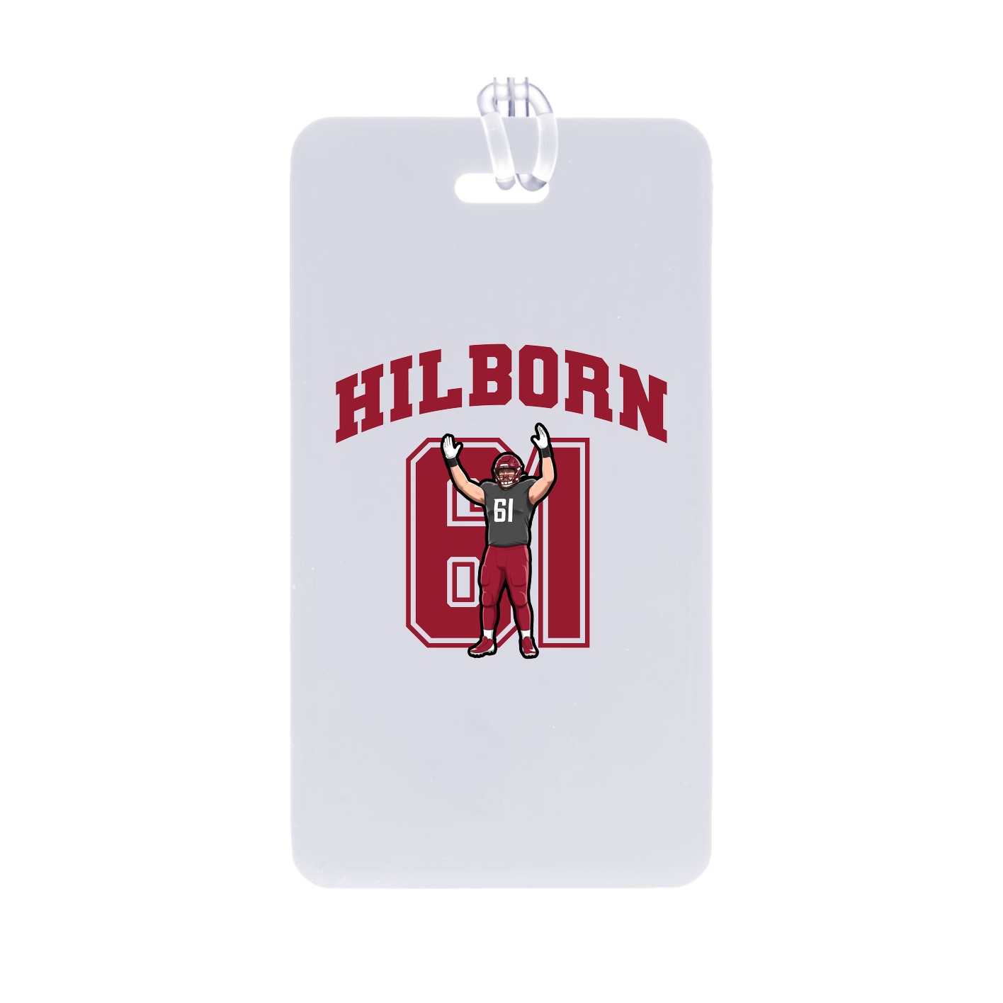 Bag Tag — Number in Classic