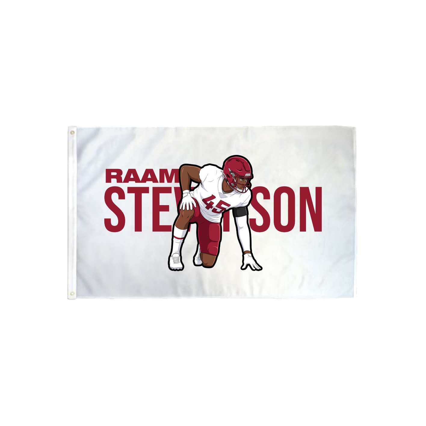 3x5 Flag — Player Name in Classic