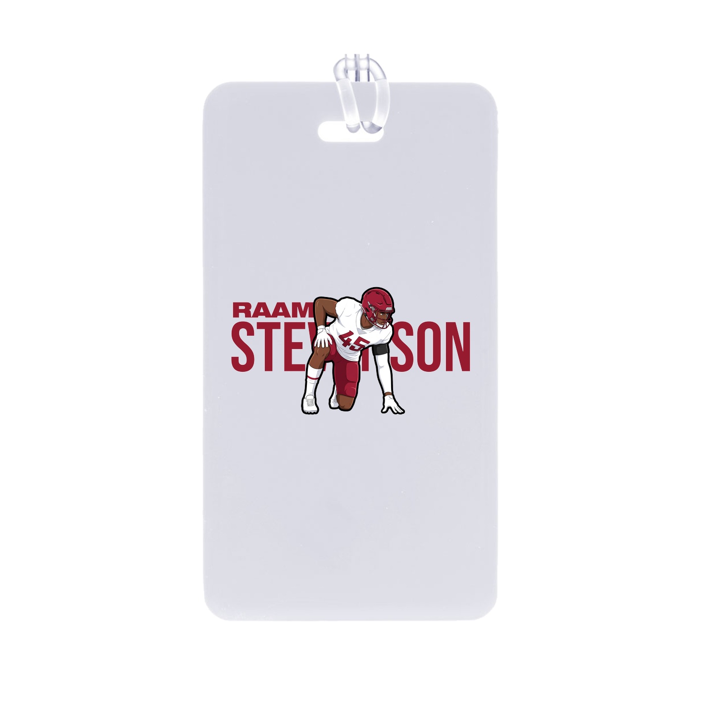 Bag Tag — Player Name in Classic
