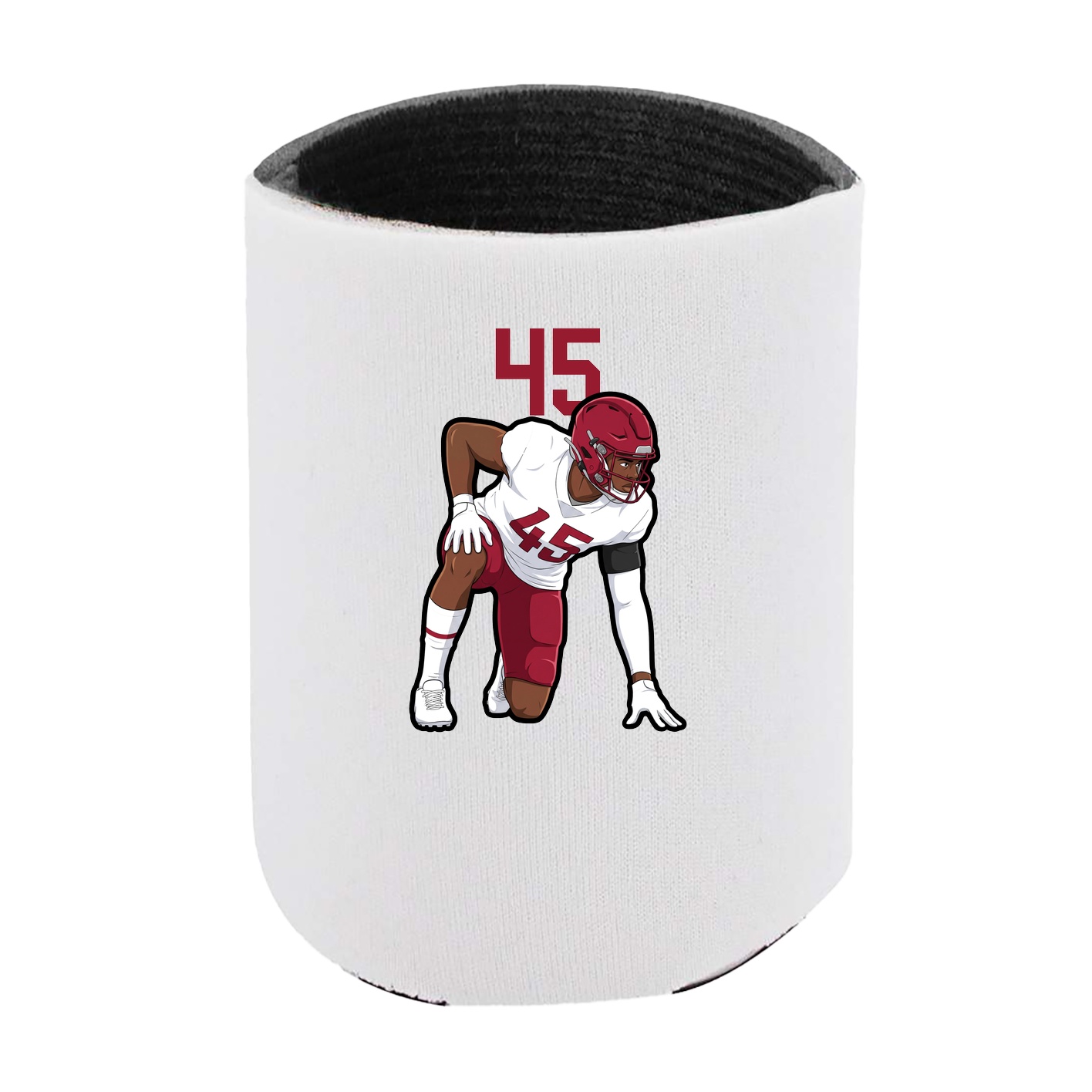Can Holder — Number Top in White
