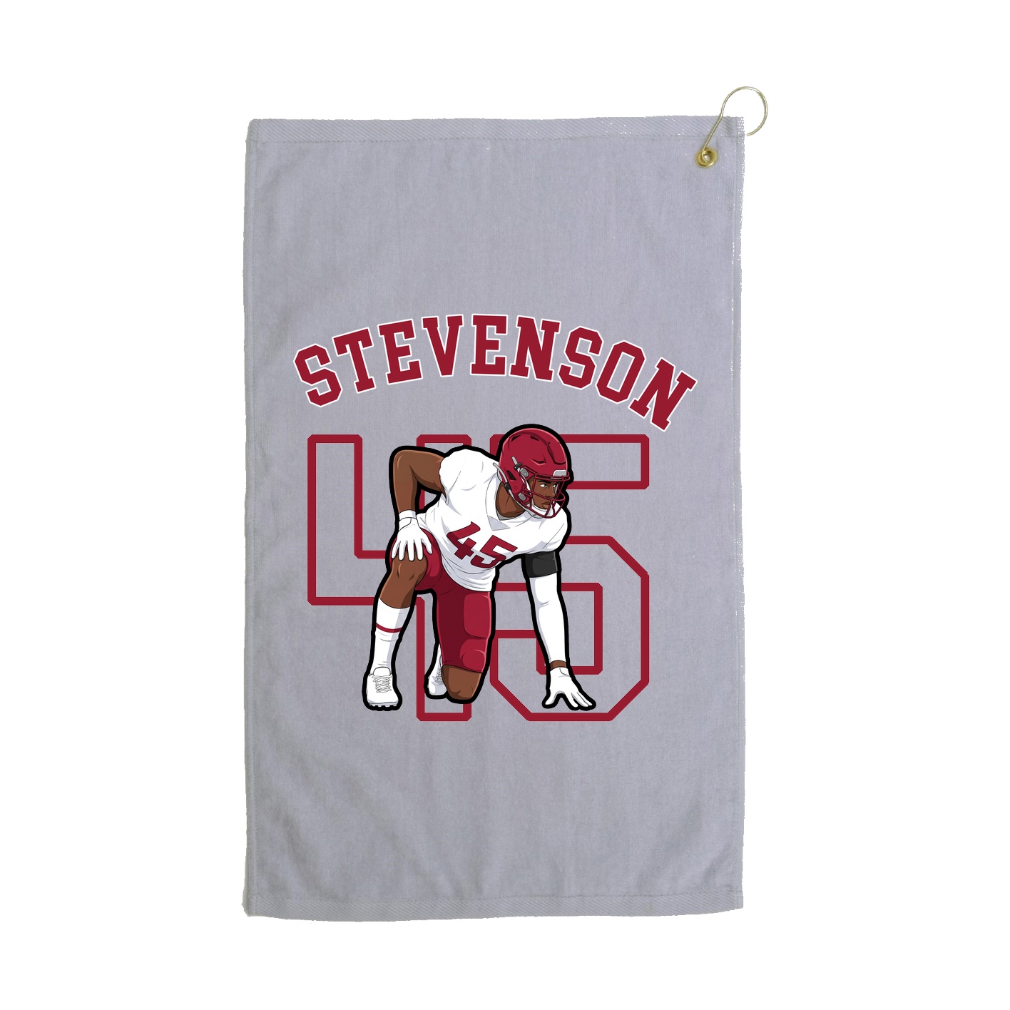 Golf Towel — Shirsey Arch in Grey