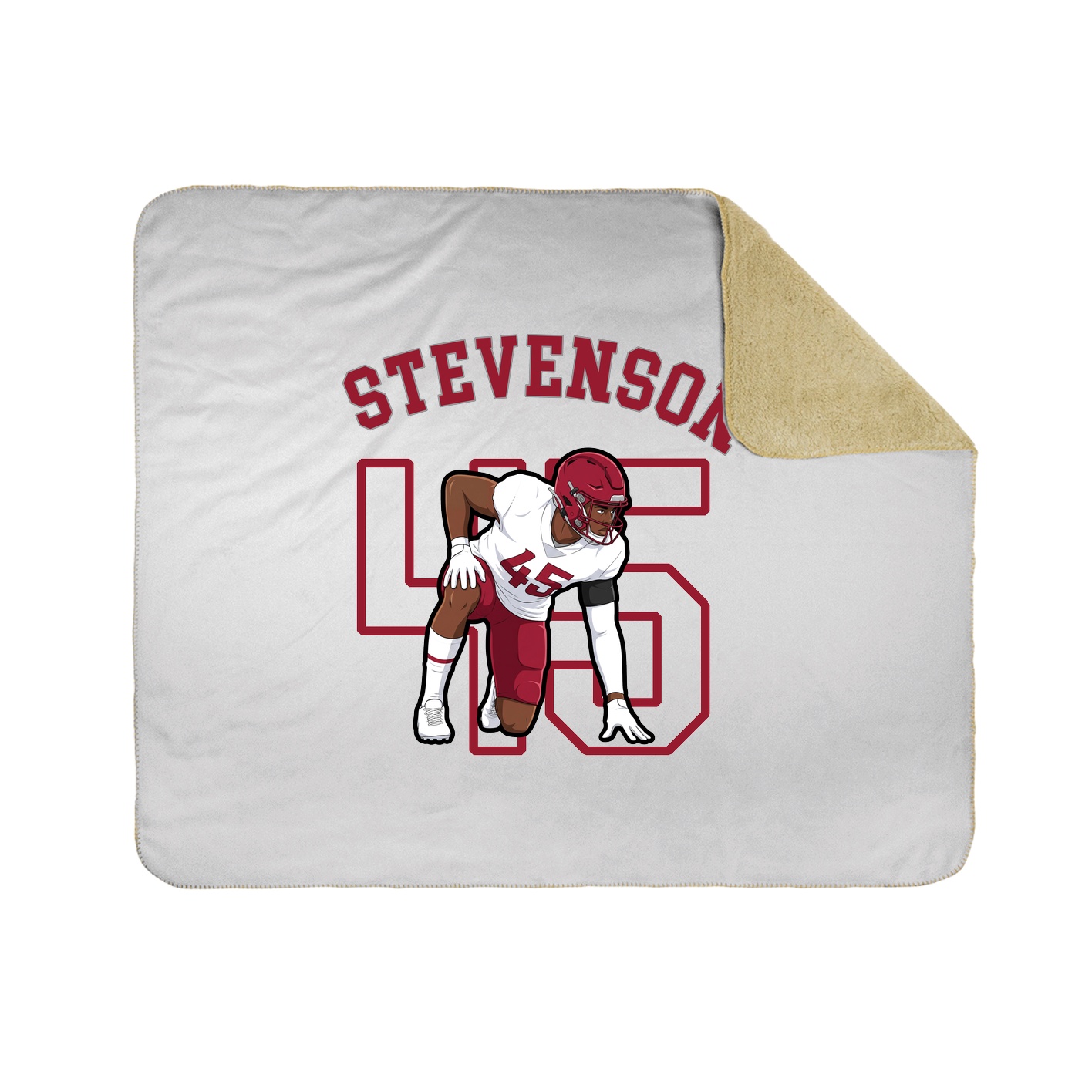Throw Blanket — Shirsey Arch in White