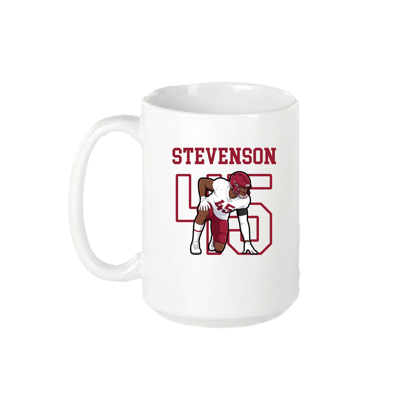 15oz Coffee Mug — Shirsey in White
