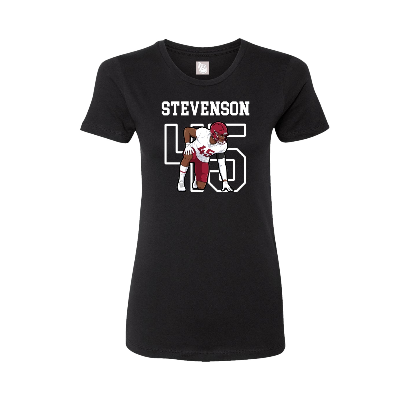 Fitted Women's Tee — Shirsey in Black