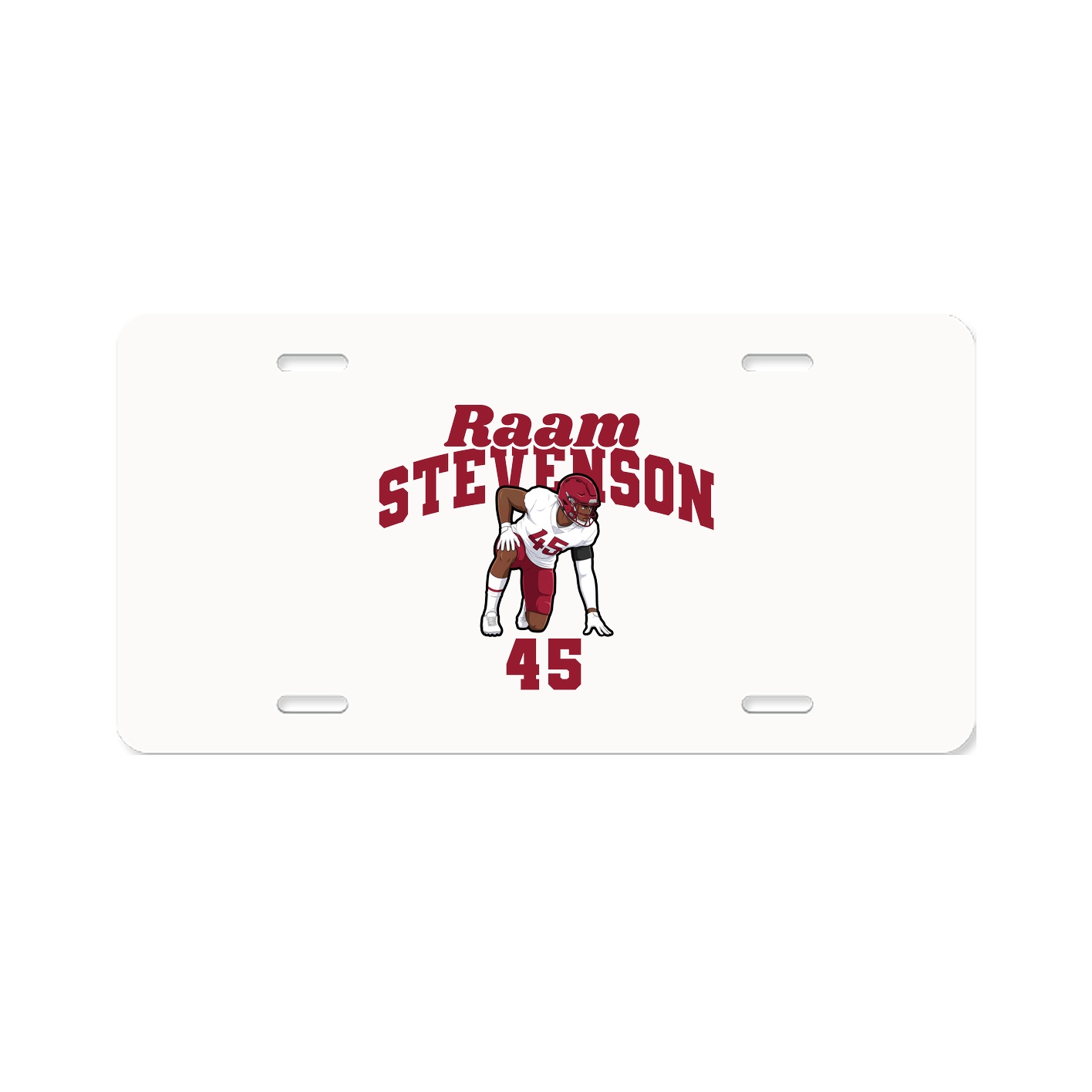 License Plate — Signature Arch in Classic