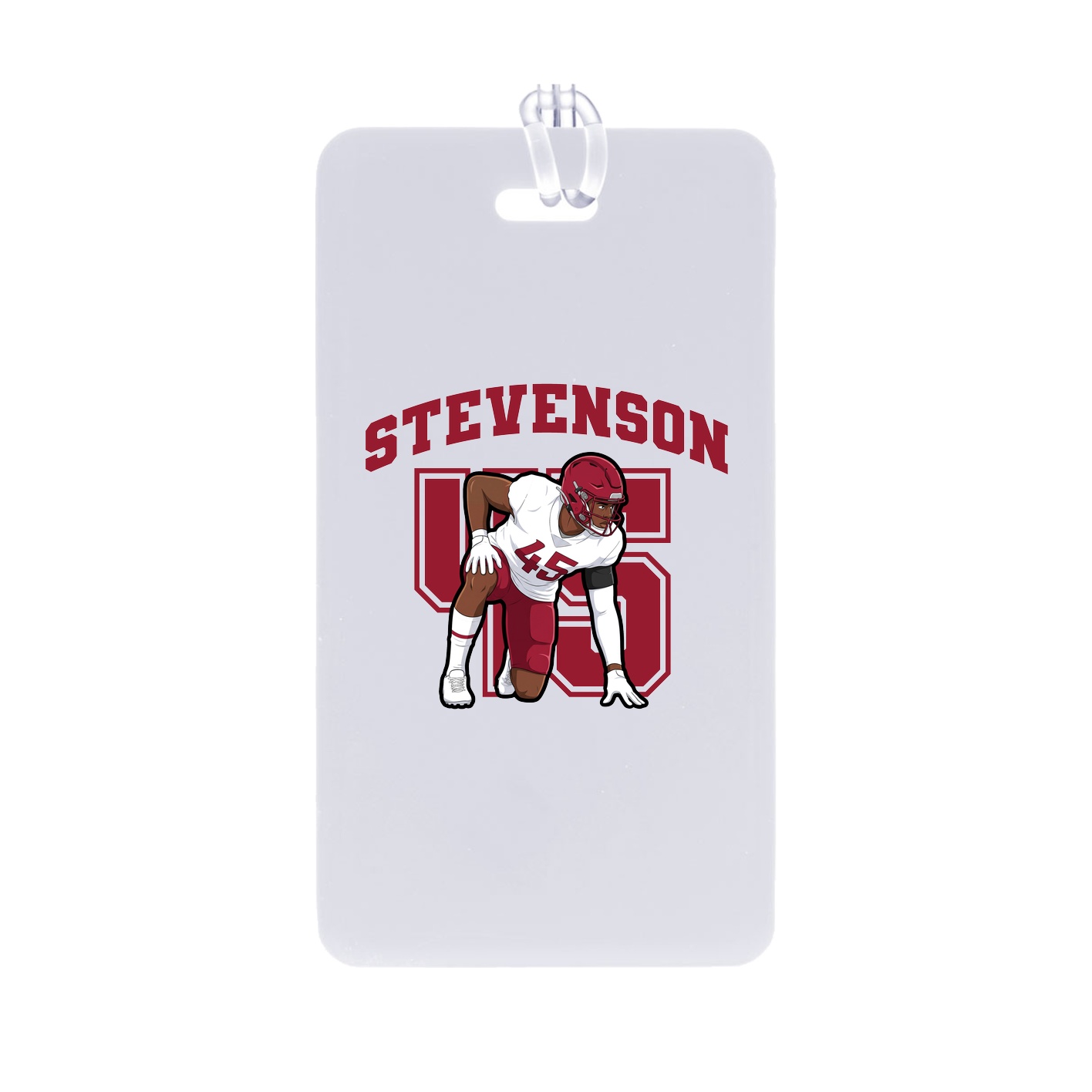 Bag Tag — Number in Classic