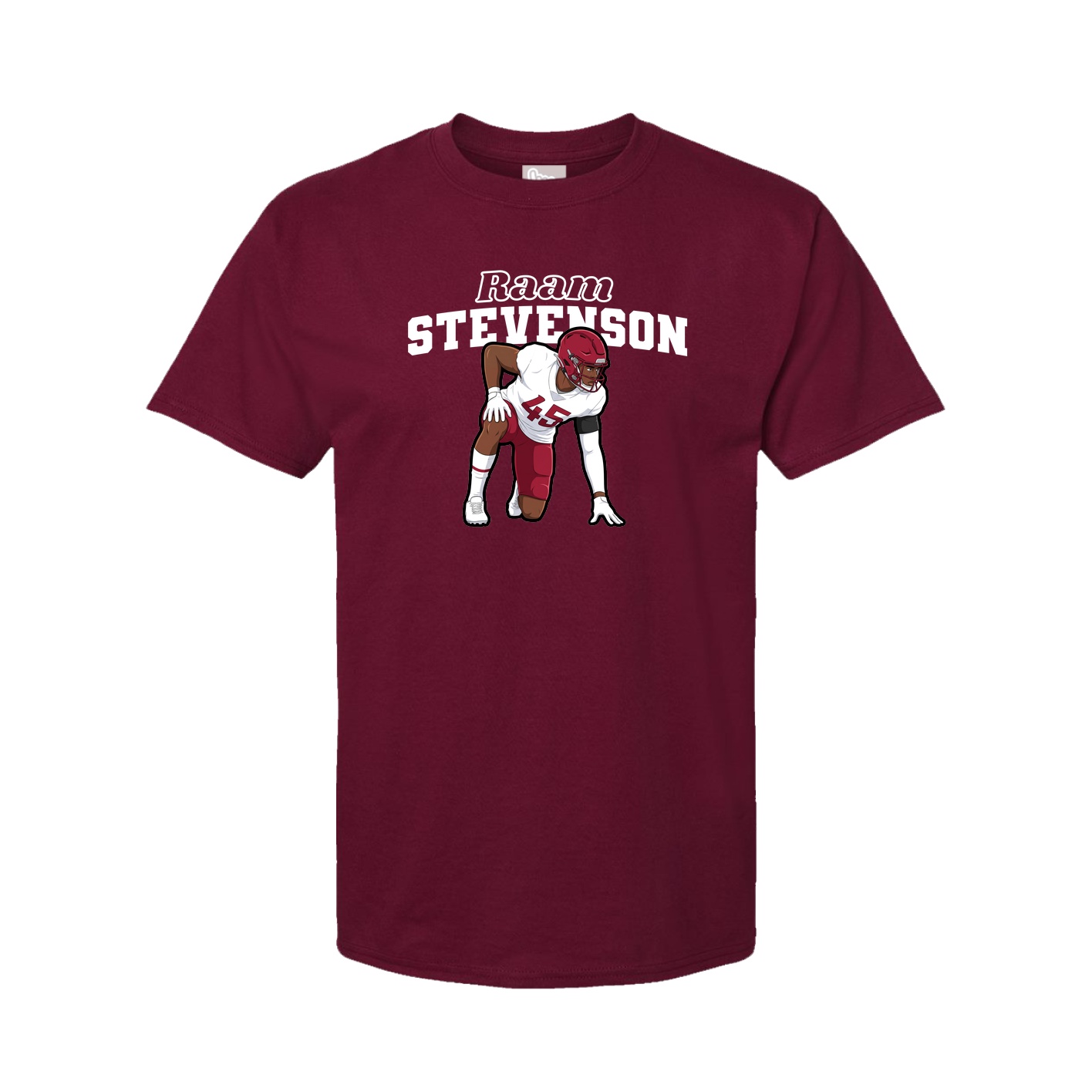 Youth Tee — Name Arch in Cardinal