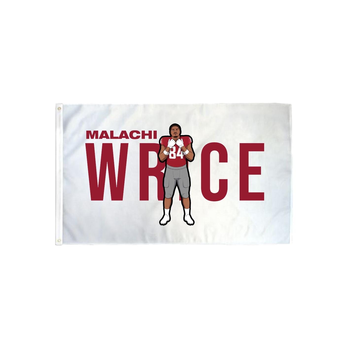 3x5 Flag — Player Name in Classic