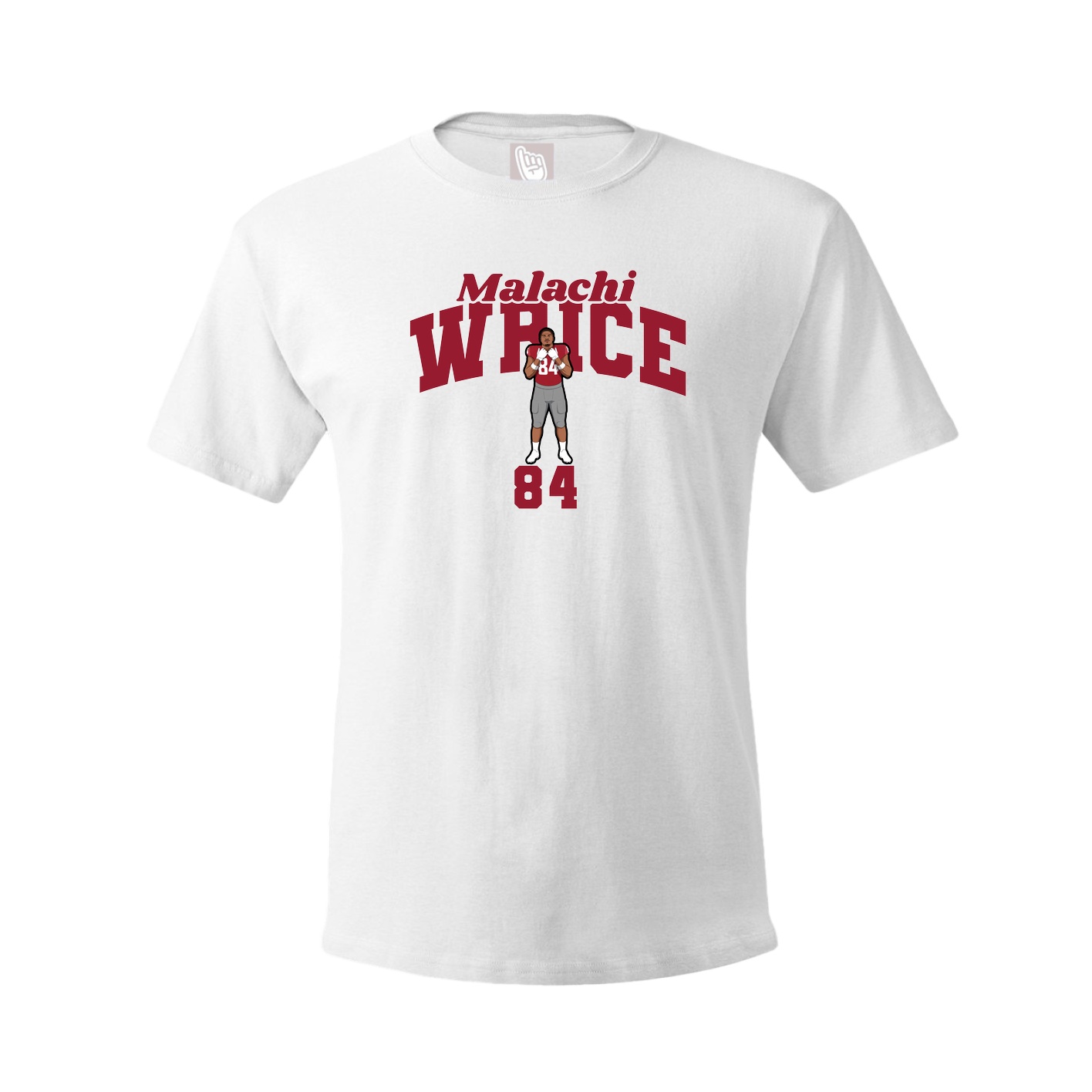 Youth Tee — Signature Arch in White