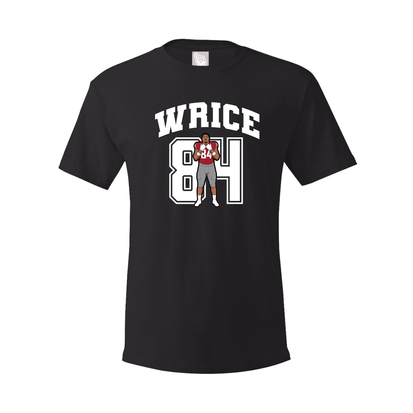 Youth Tee — Number in Black