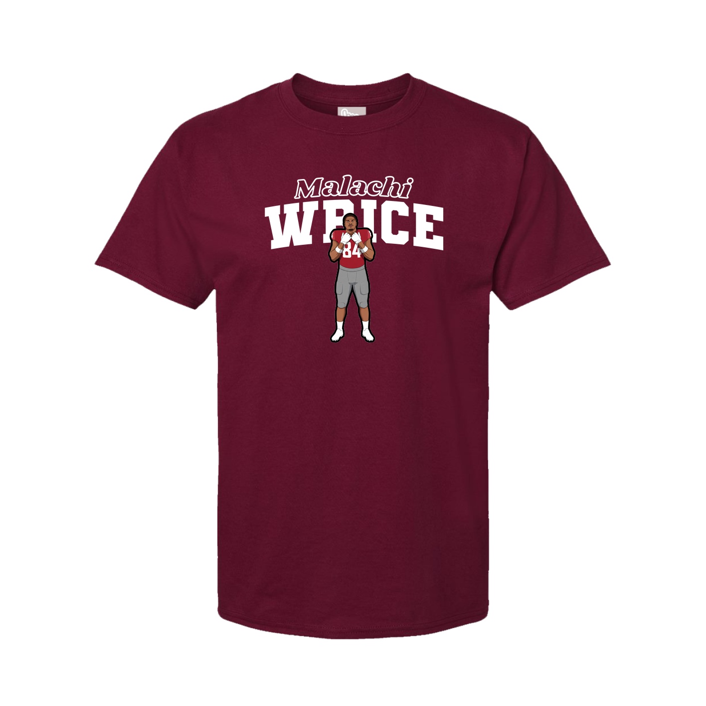 Tee — Name Arch in Cardinal