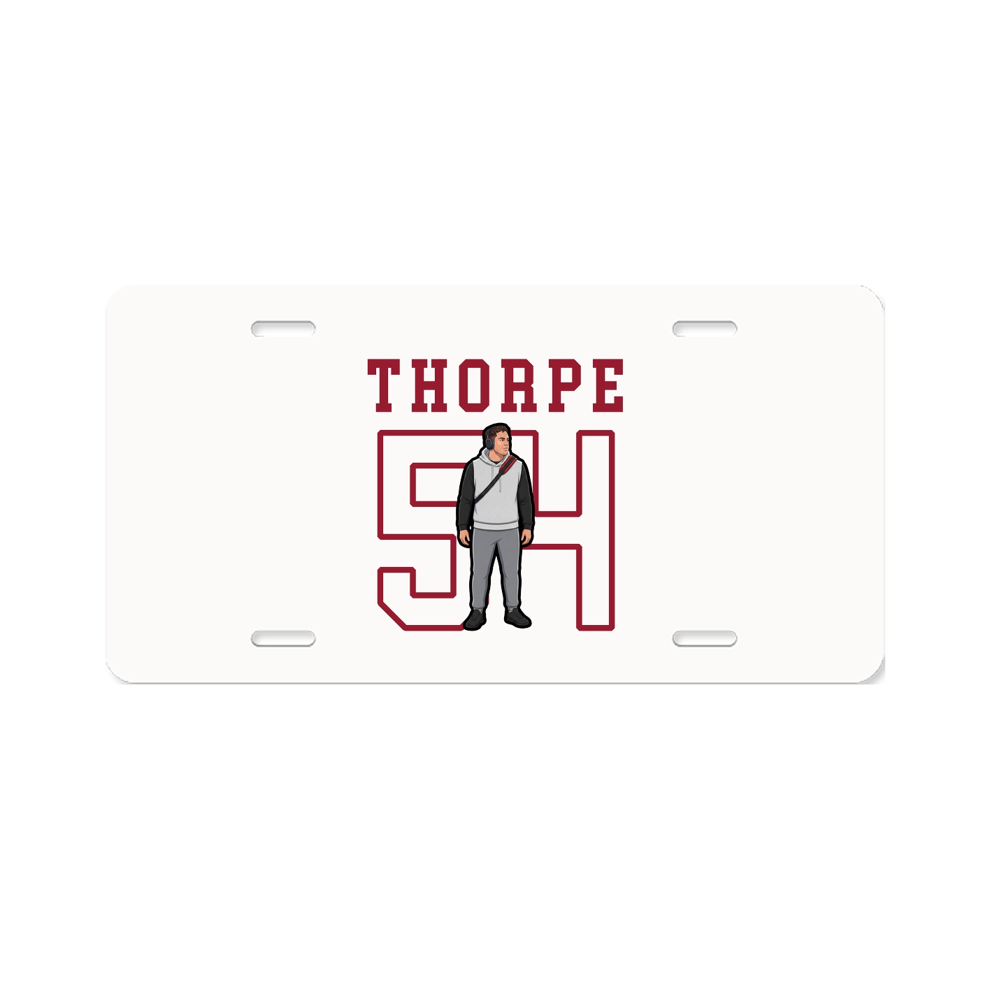 License Plate — Shirsey in Classic