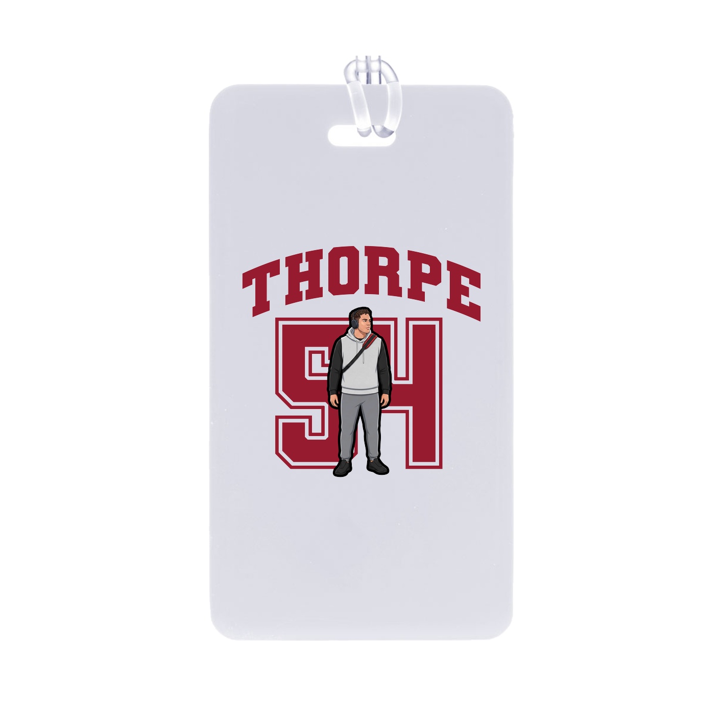 Bag Tag — Number in Classic