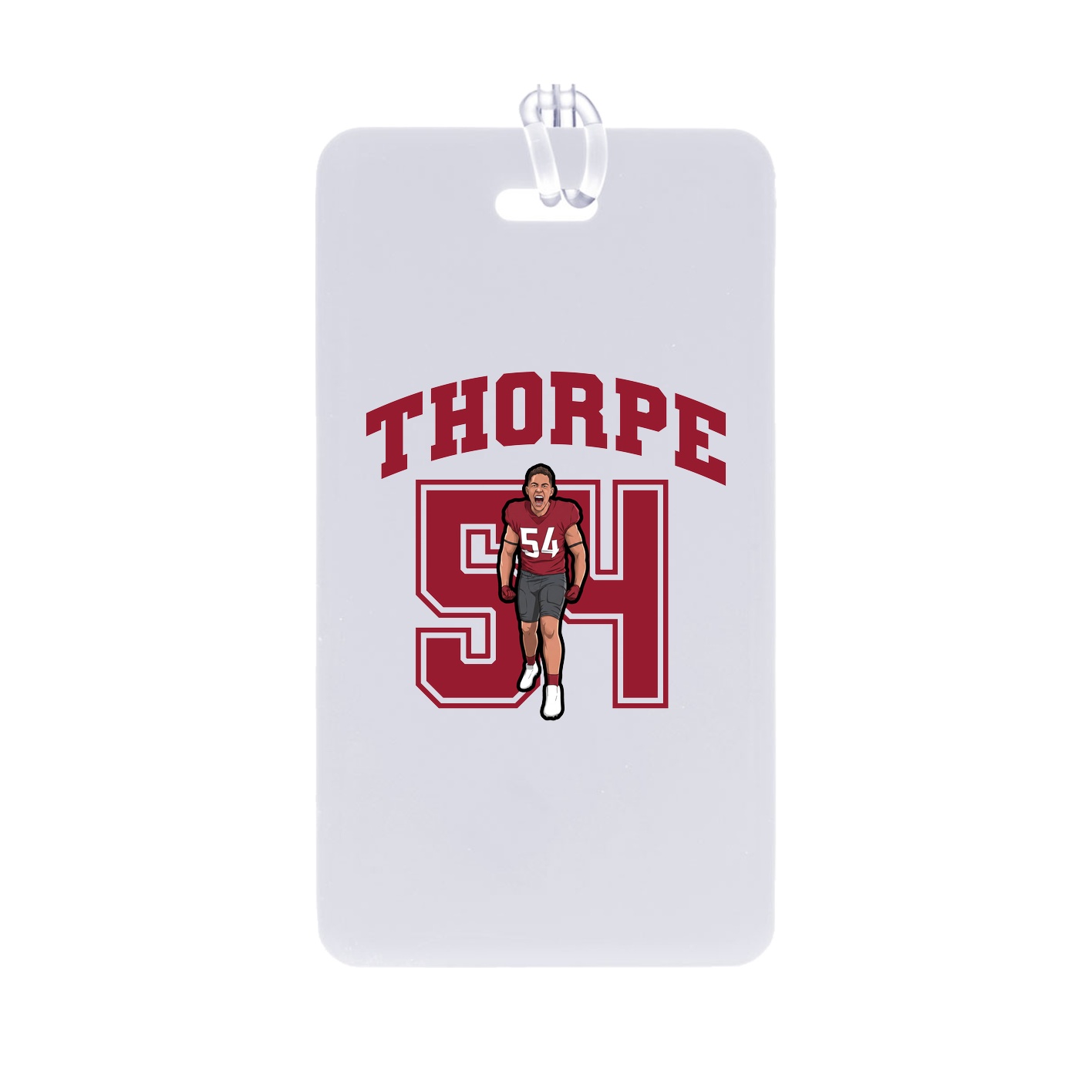 Bag Tag — Number in Classic