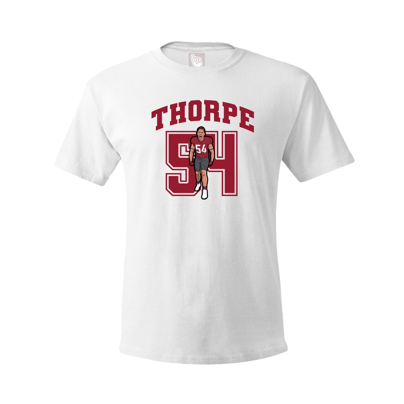Tee — Number in White
