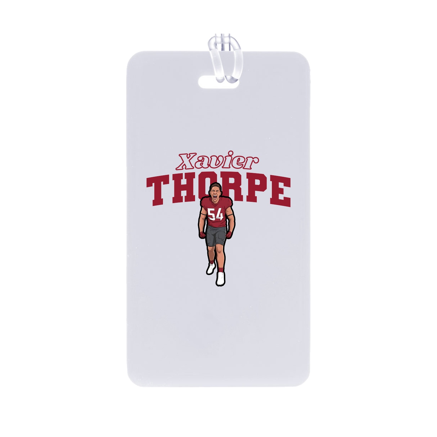 Bag Tag — Name Arch in Classic