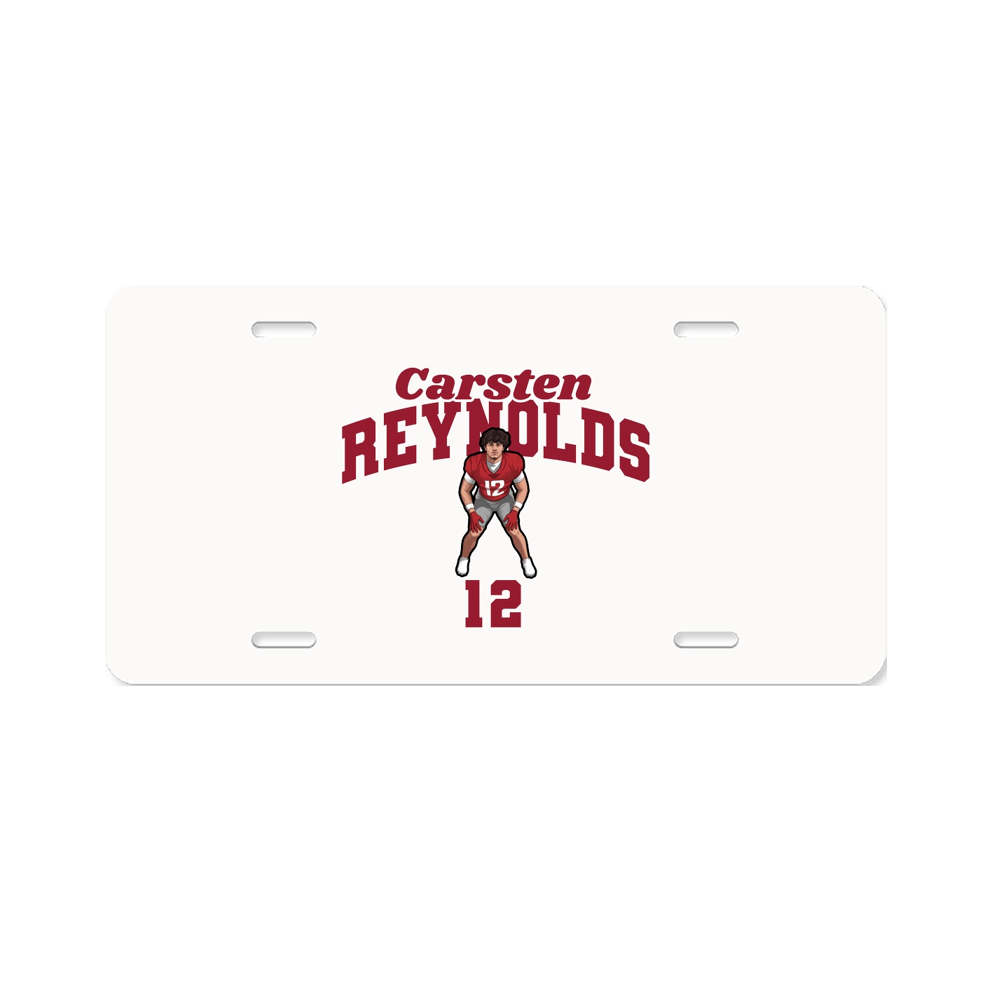 License Plate — Signature Arch in Classic