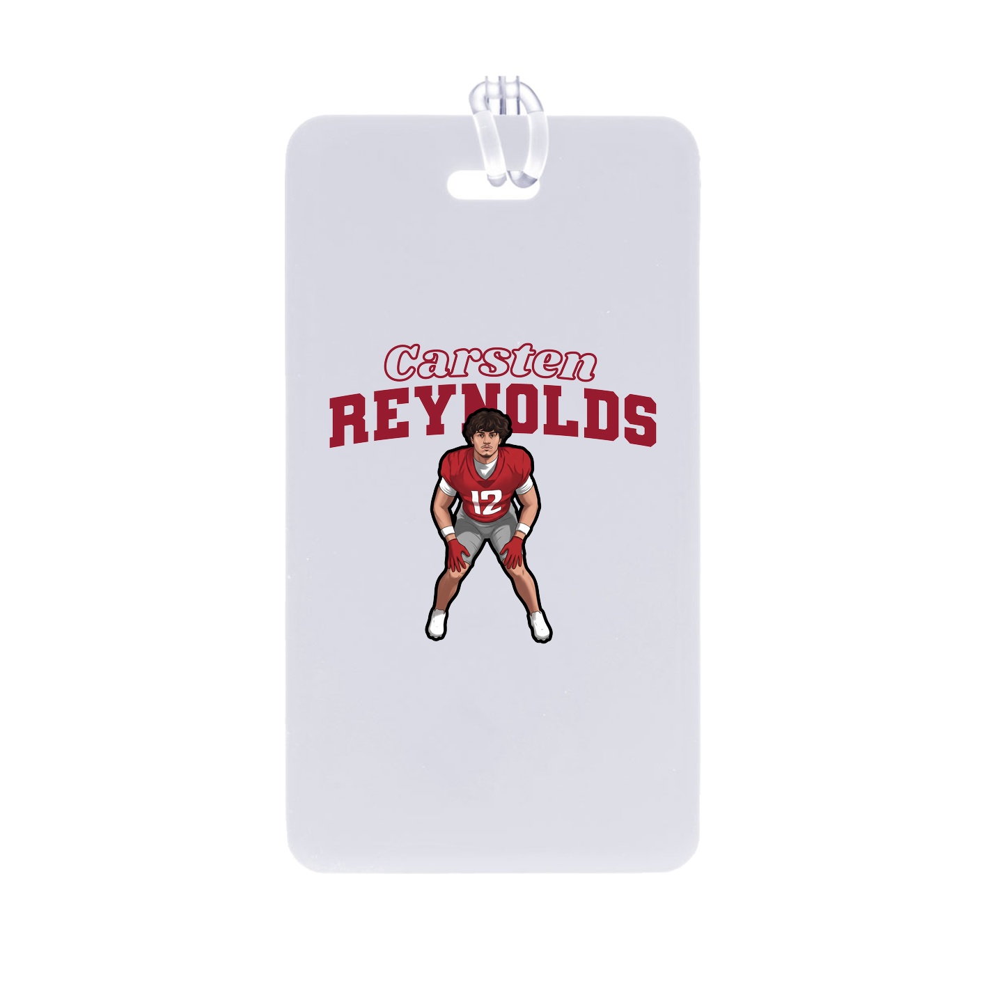 Bag Tag — Name Arch in Classic
