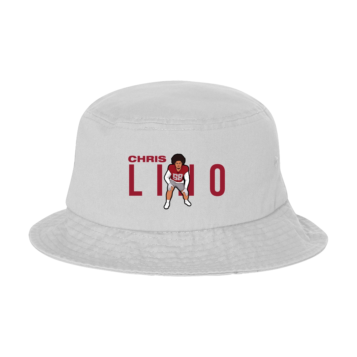 Bucket Cap — Player Name in White