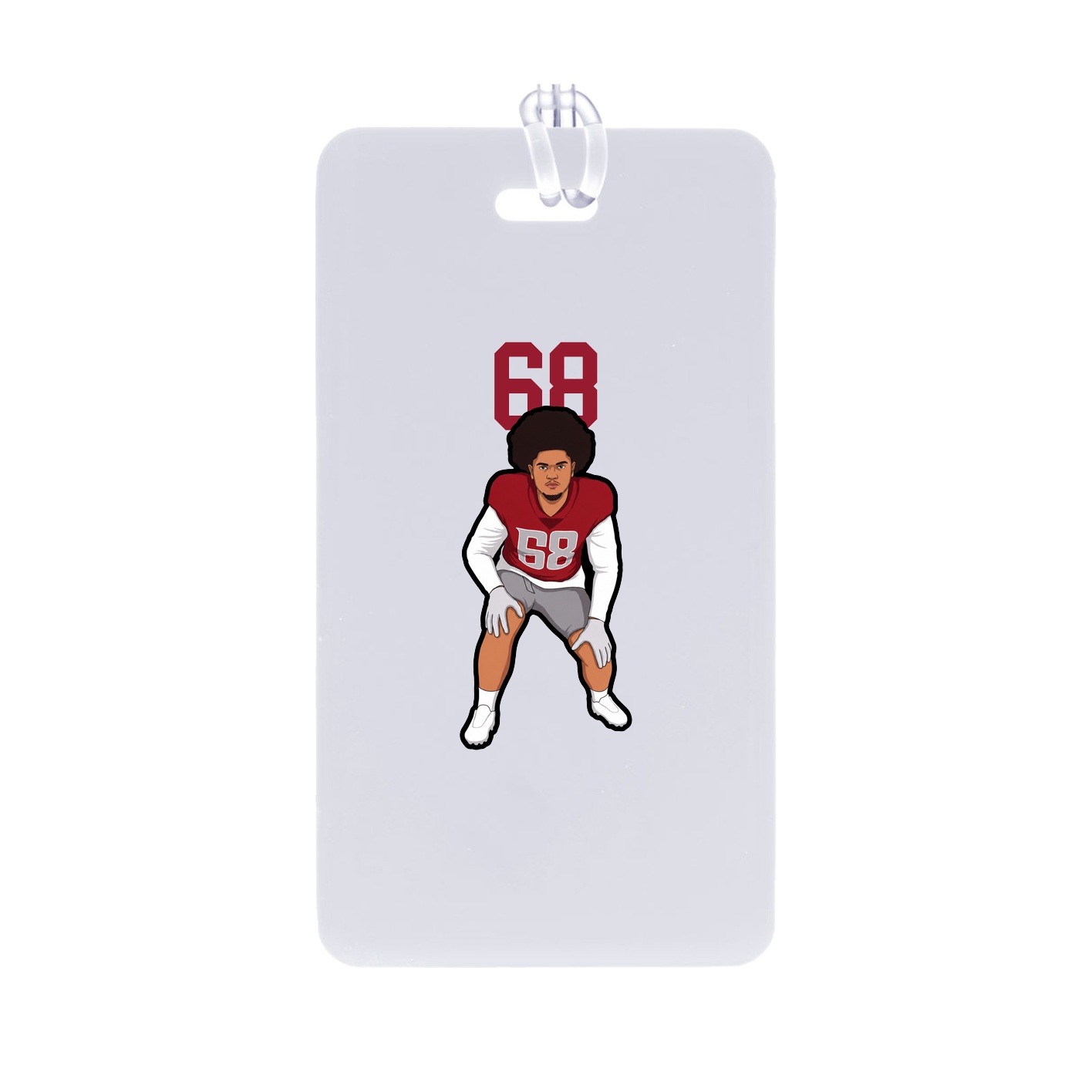 Bag Tag — Number Top in Classic