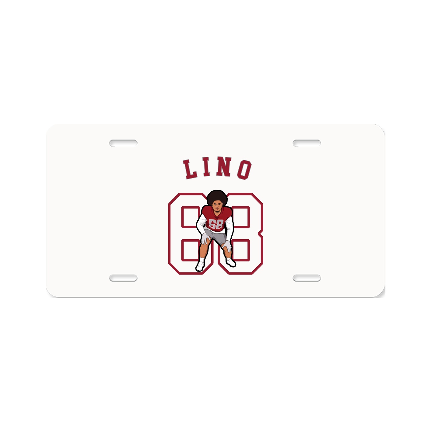 License Plate — Shirsey Arch in Classic
