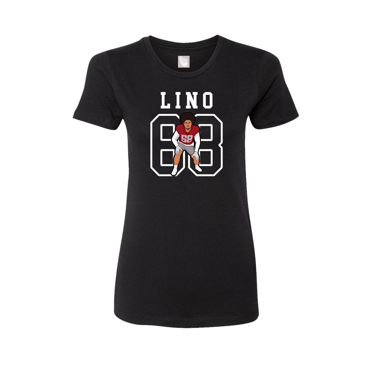 Fitted Women's Tee — Shirsey in Black
