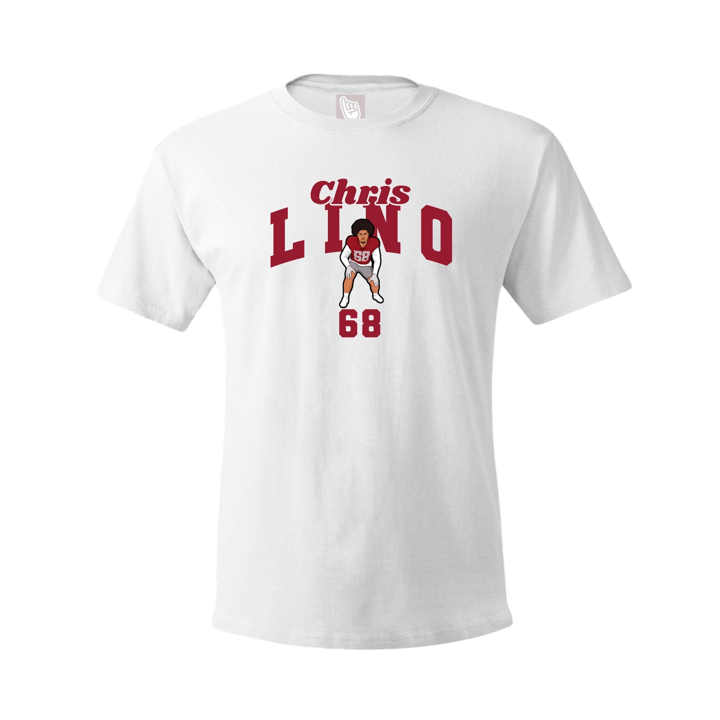Youth Tee — Signature Arch in White