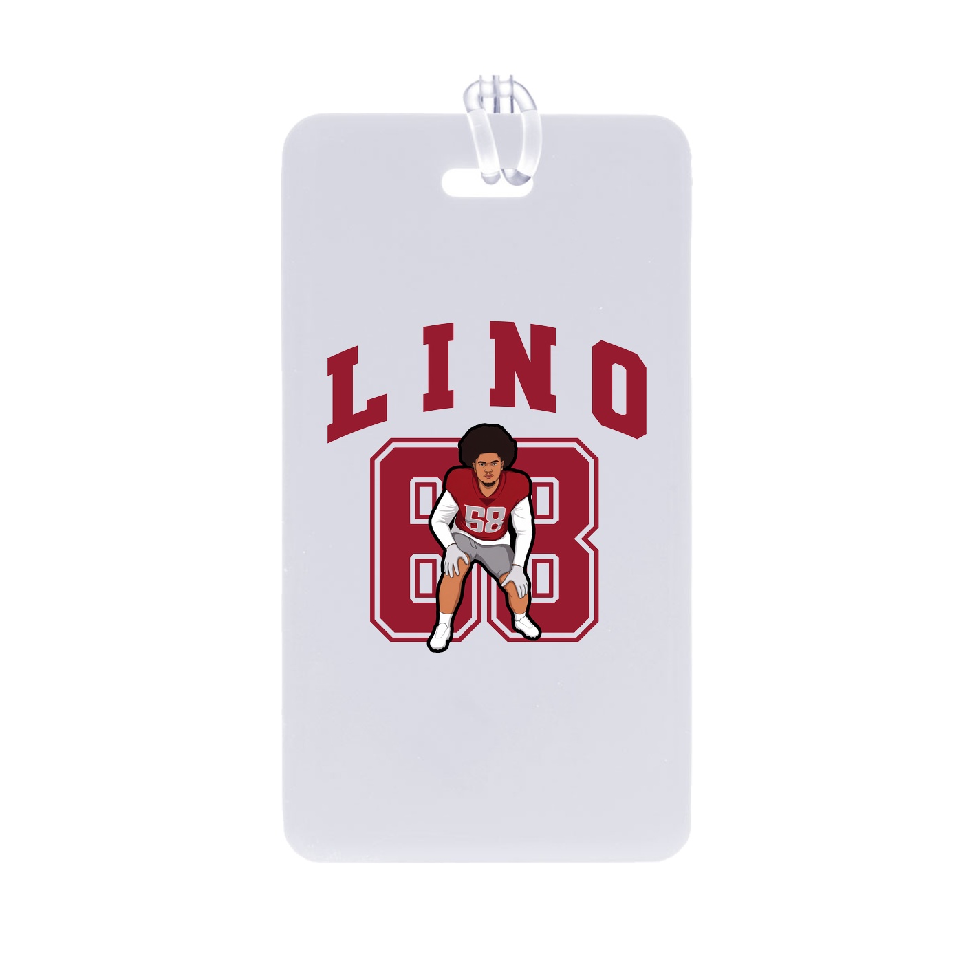 Bag Tag — Number in Classic