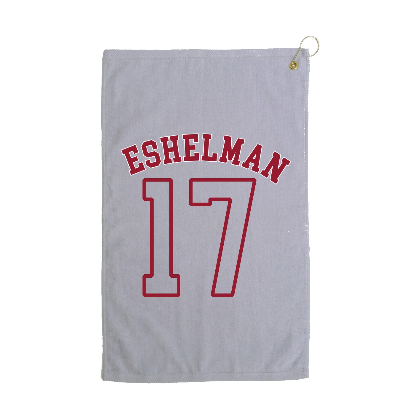 Golf Towel — Shirsey Arch in Grey