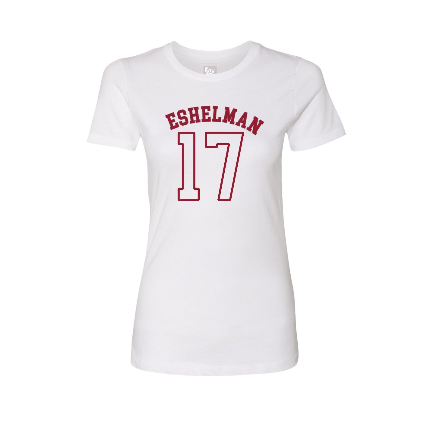 Womens Tee — Shirsey Arch in White