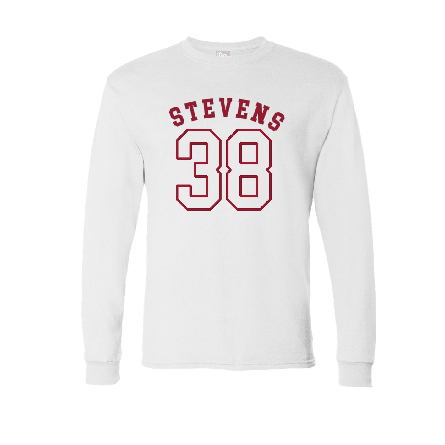 Long Sleeve Tee — Shirsey Arch in White