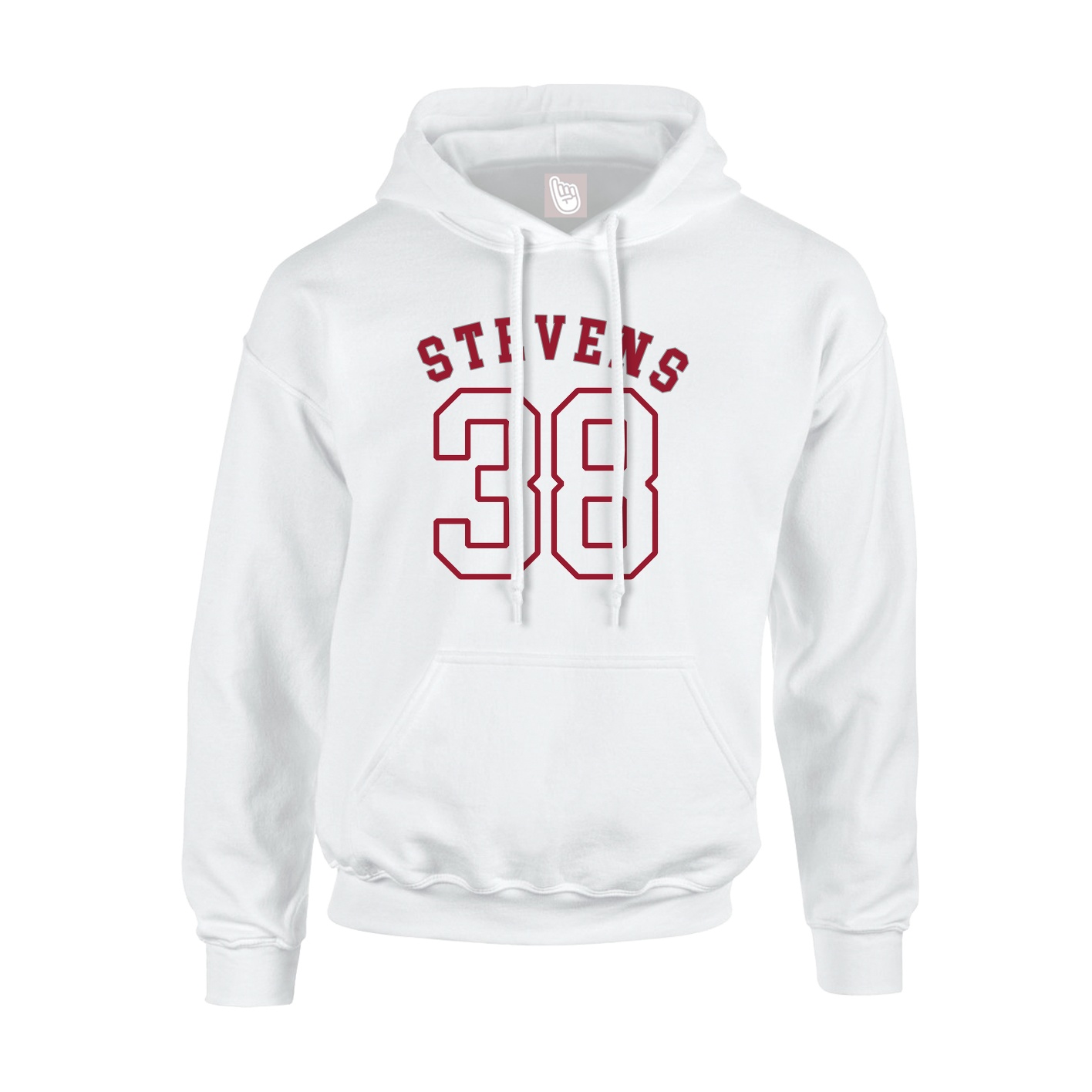 Youth Hoodie — Shirsey Arch in White