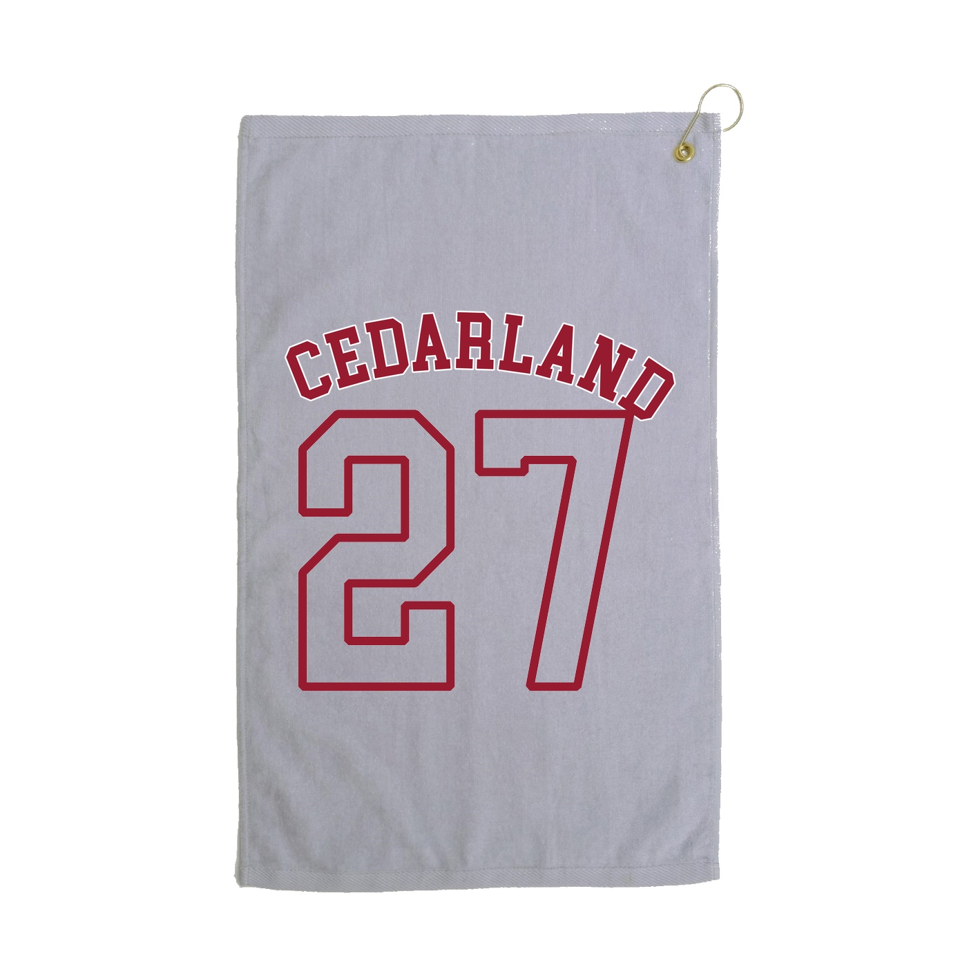 Golf Towel — Shirsey Arch in Grey