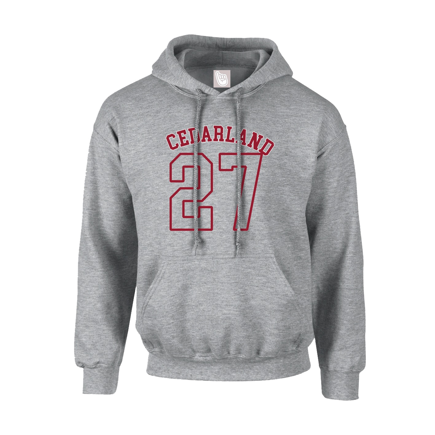 Hoodie — Shirsey Arch in Grey